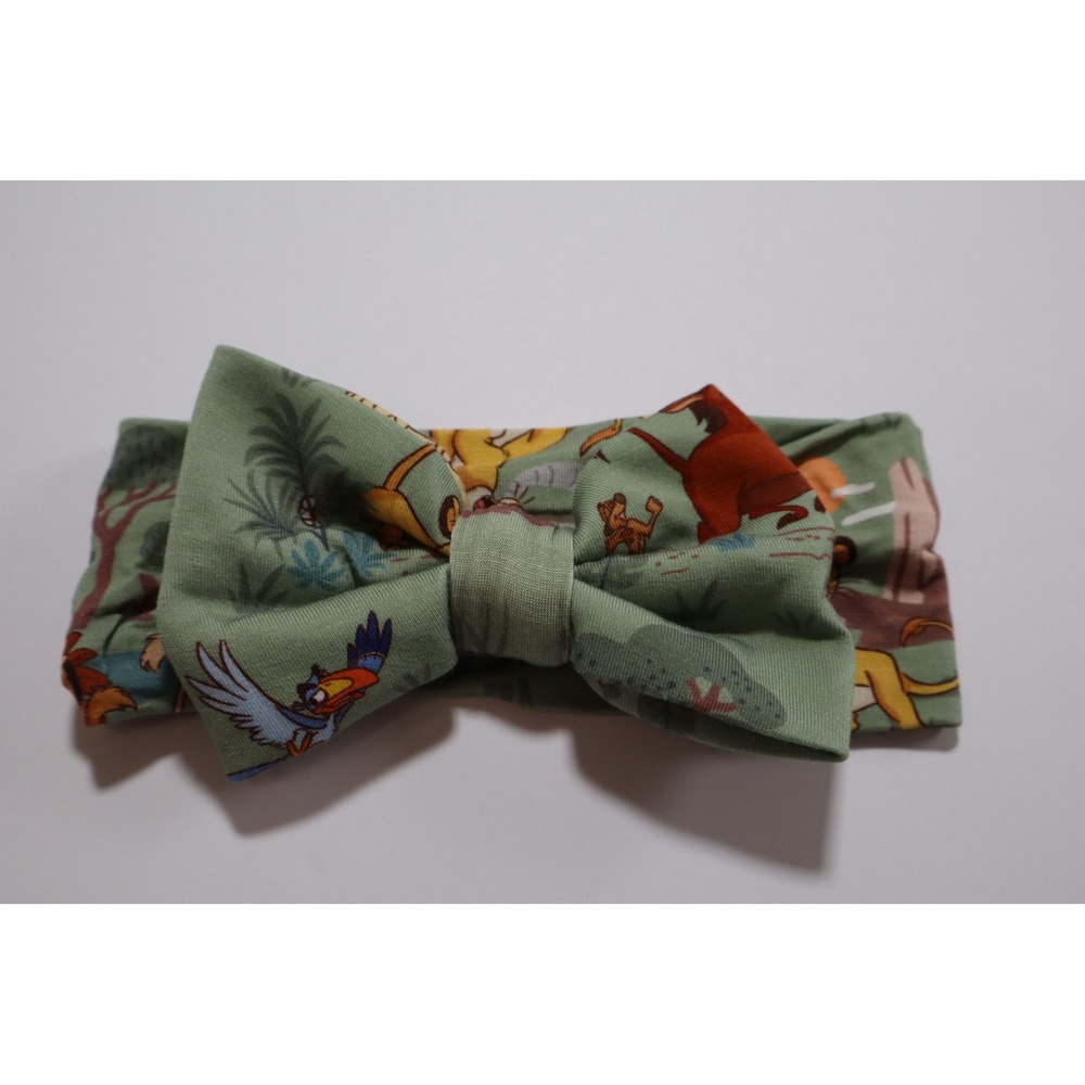 Little Sleepies Disney Lion King Bamboo Bow Headband NB-3T